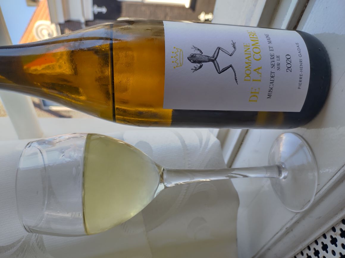 A bottle of Muscadet